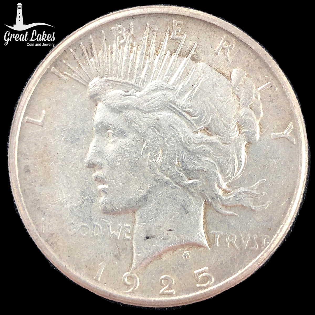 1925-S Peace Silver Dollar (VF)