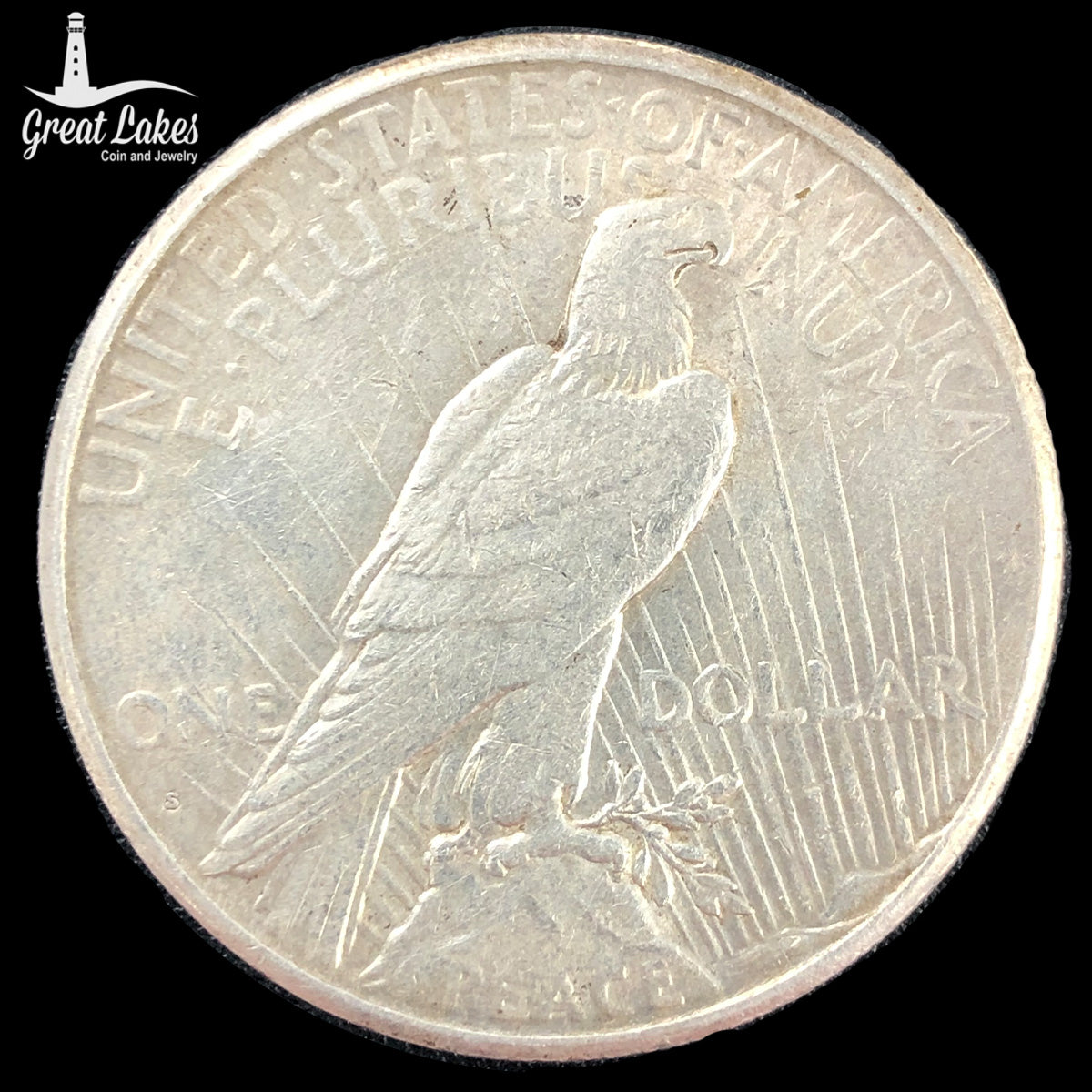 1925-S Peace Silver Dollar (VF)