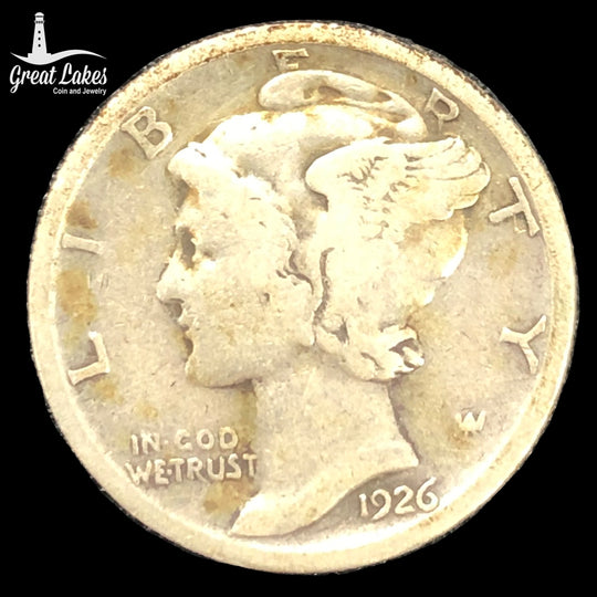 1926-S Mercury Dime (F)