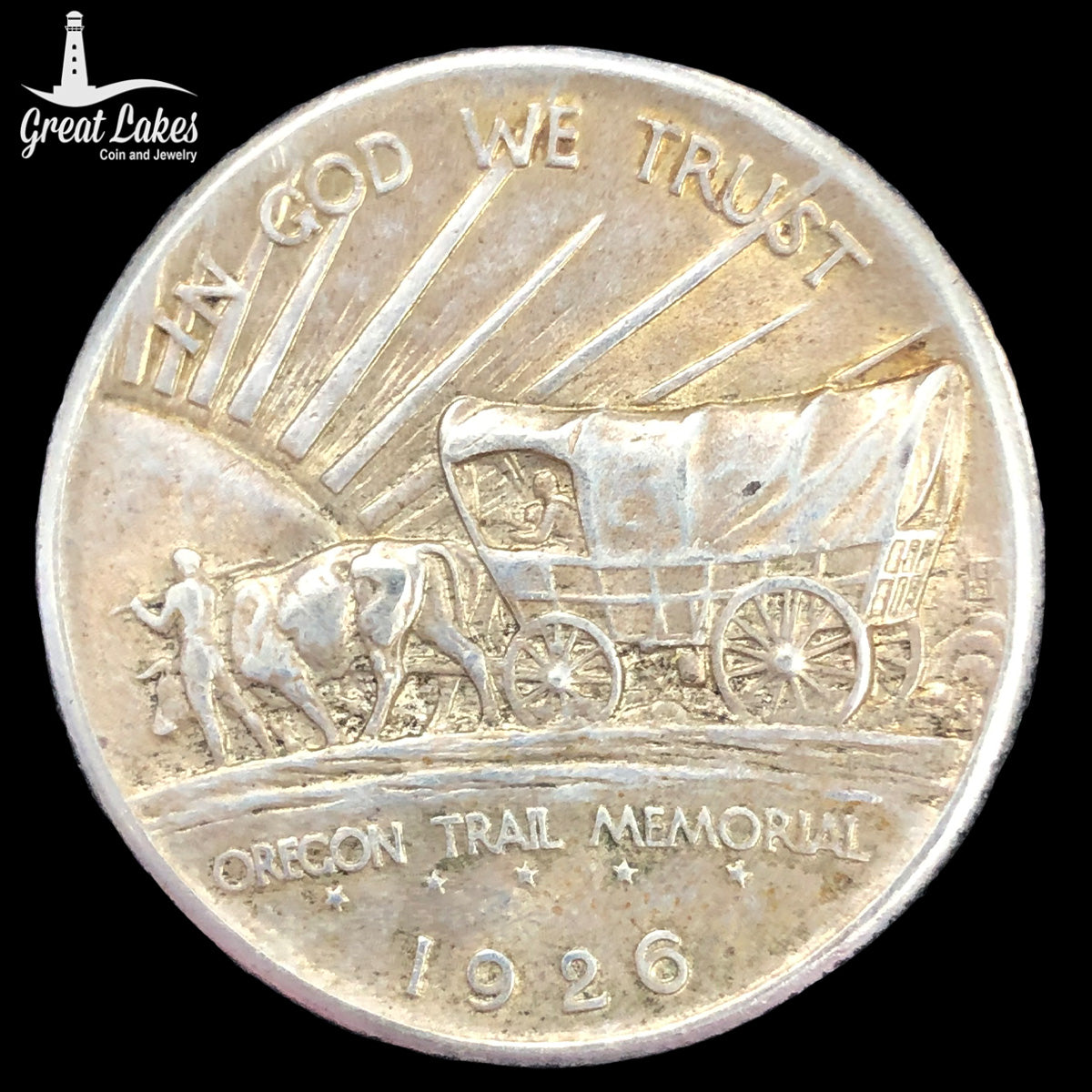 1926 Oregon Trail Commemorative Half Dollar (XF)