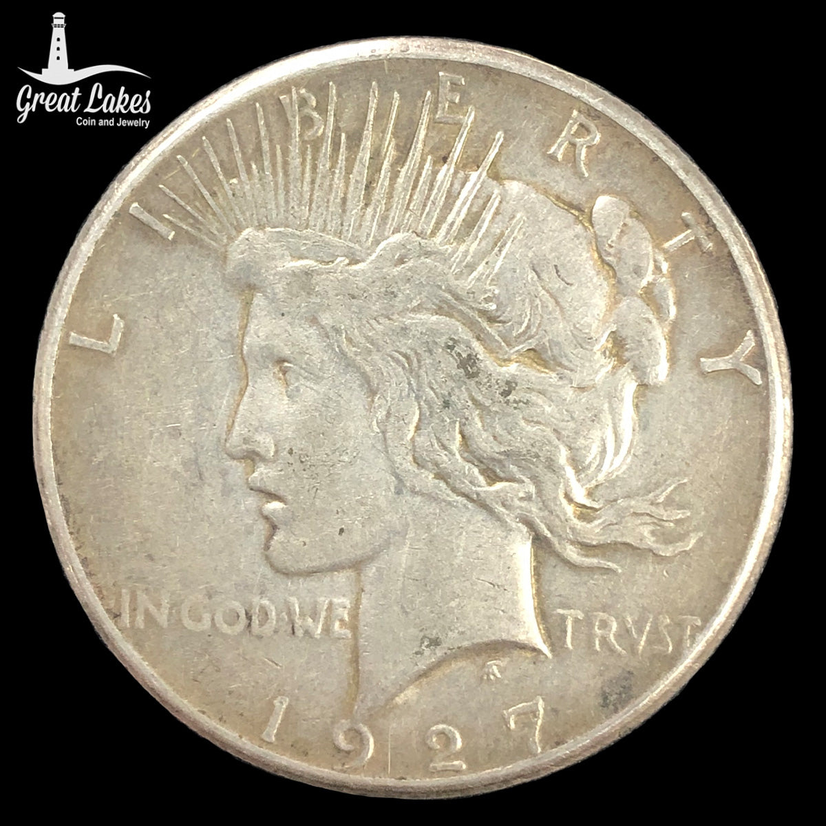 1927 Peace Silver Dollar (XF)