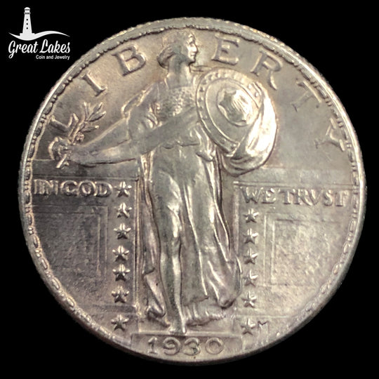 1930 Standing Liberty Quarter (AU)