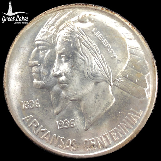1935-D Arkansas Commemorative Half Dollar (BU)