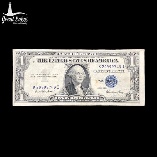 1935 E $1 Silver Certificate (VF)