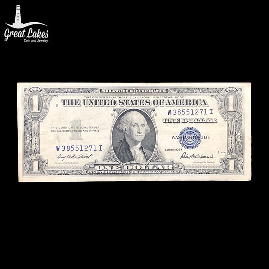 1935 F $1 Silver Certificate (VF)