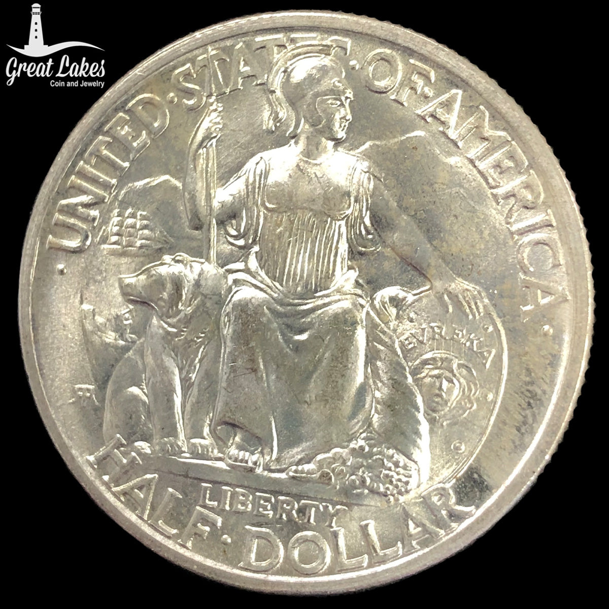 1935-S San Diego Commemorative Half Dollar (BU)