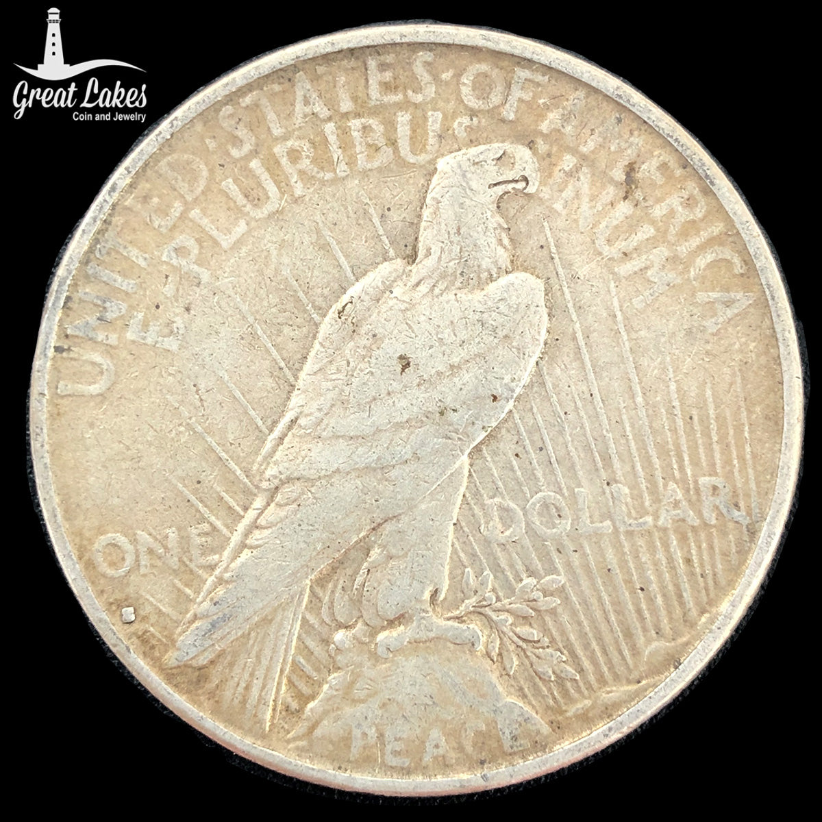 1935-S Peace Silver Dollar (VF)