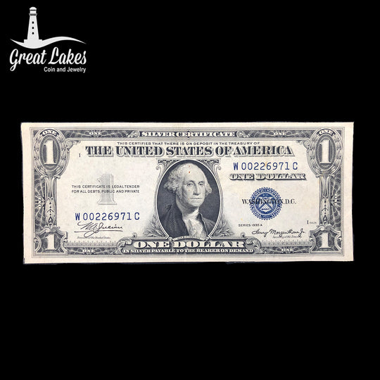1935 A $1 Silver Certificate (XF)