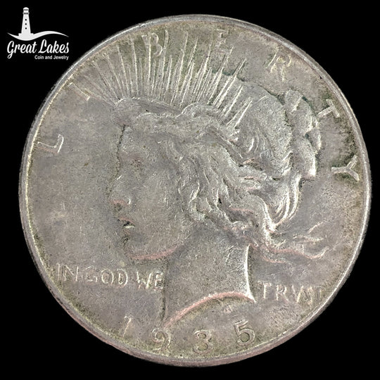 1935 Peace Silver Dollar (VF)