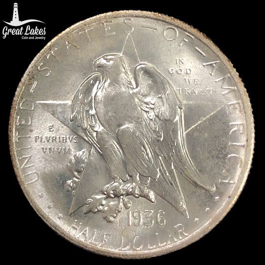 1936 Texas Commemorative Half Dollar (BU)
