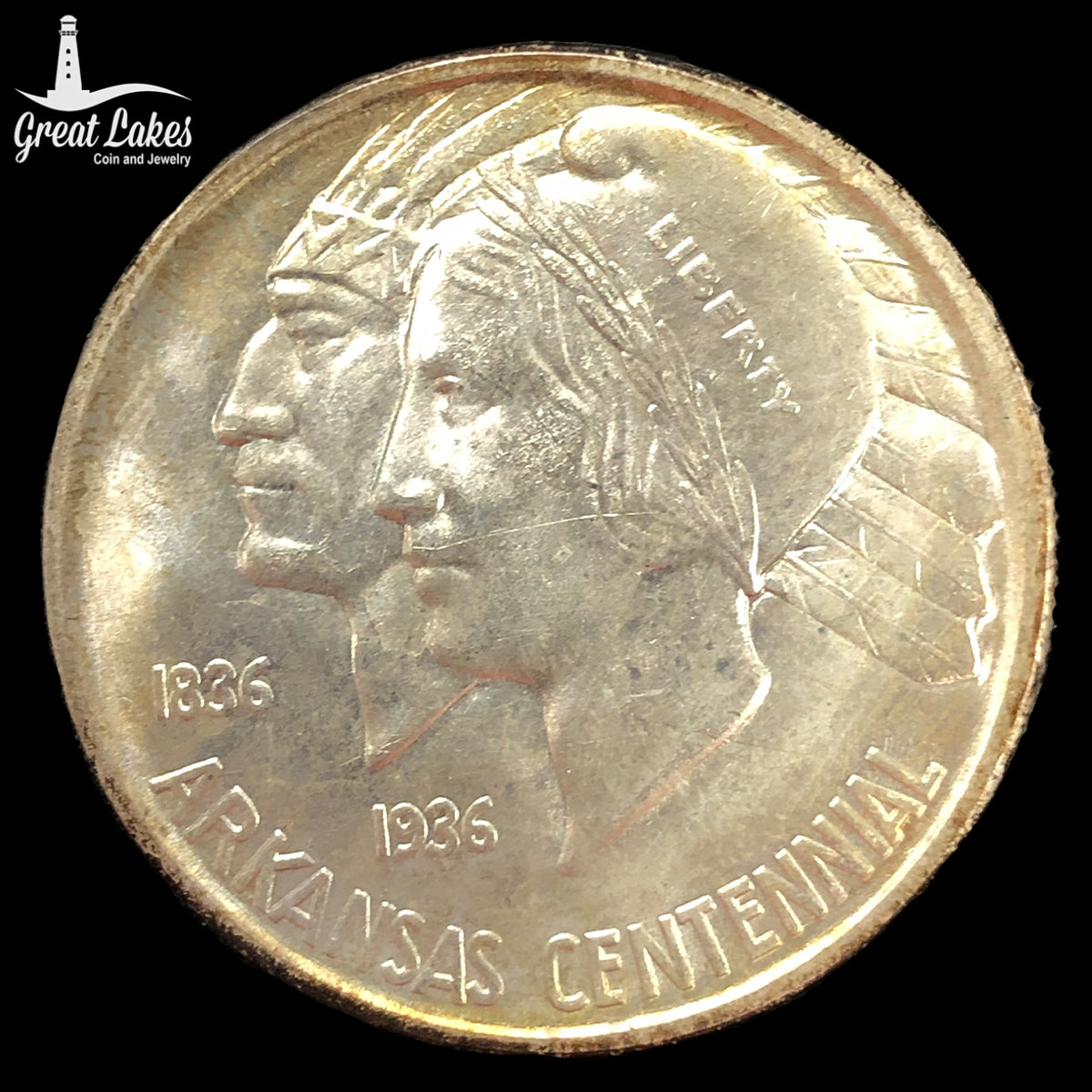 1937-D Arkansas Commemorative Half Dollar (BU)