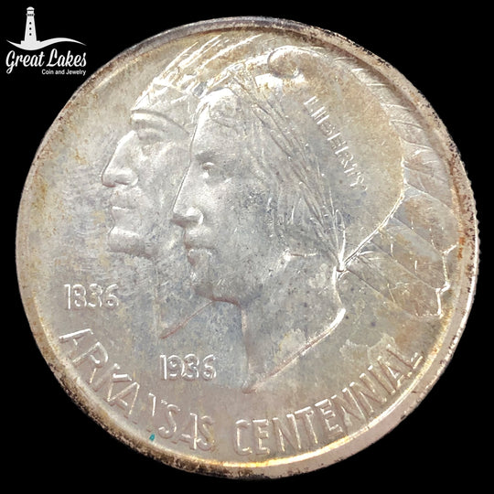 1937-S Arkansas Commemorative Half Dollar (BU)