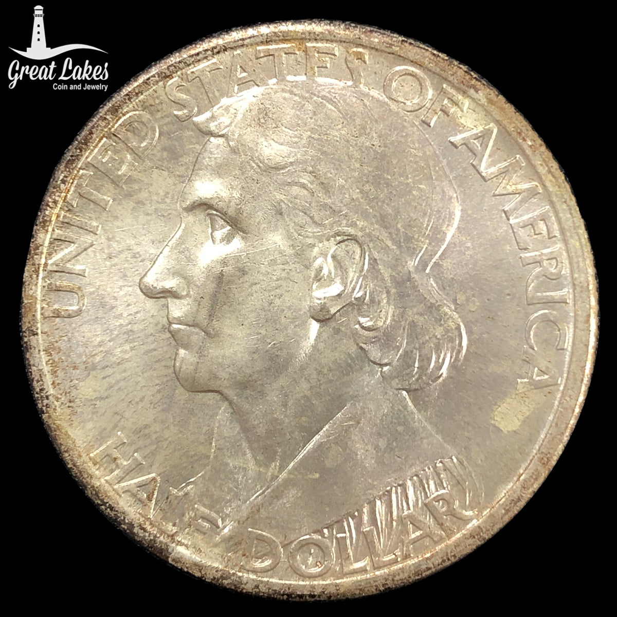 1937-S Boone Commemorative Half Dollar (BU)