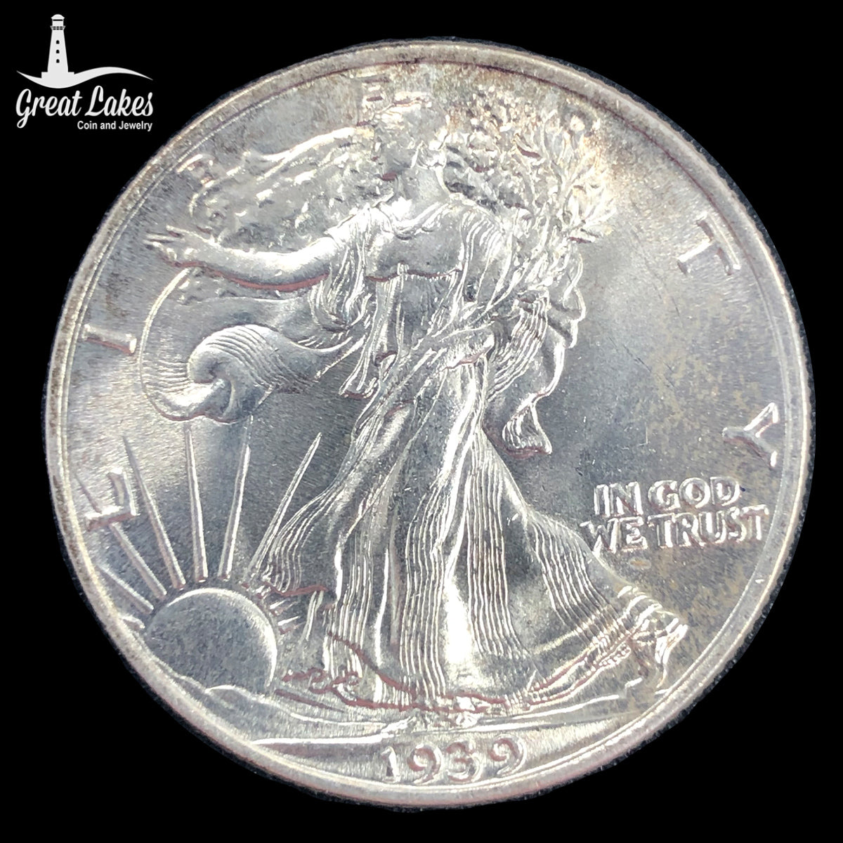 1939 Walking Liberty Half Dollar (BU)