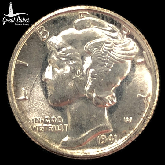 1941-S Mercury Dime (AU)