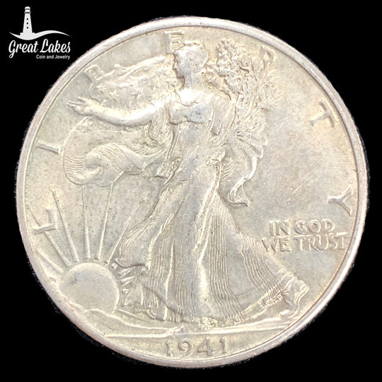 1941 S Walking Liberty Half Dollar (XF / AU)