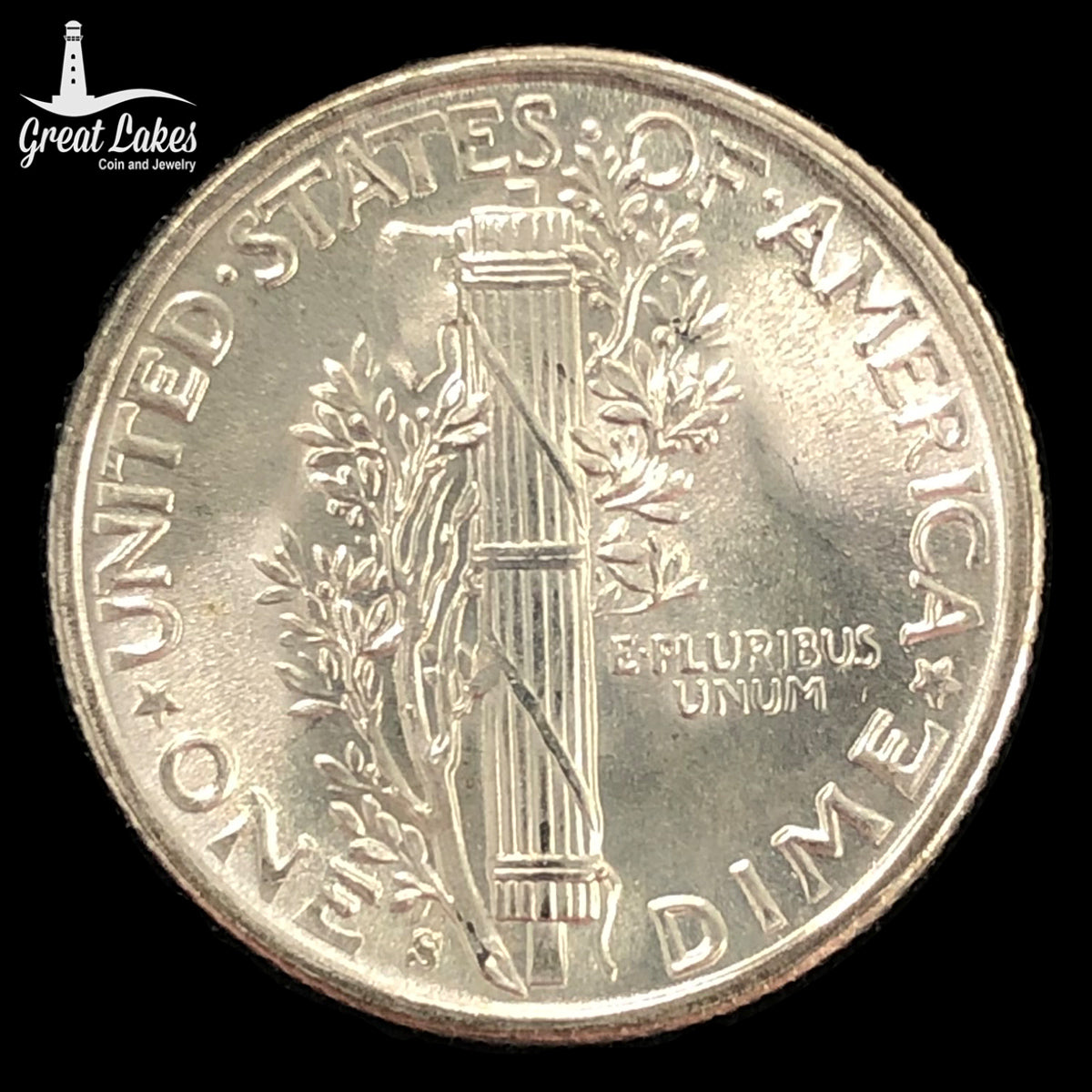 1942-S Mercury Dime (BU)