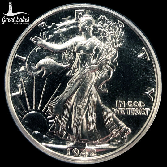 1942 Walking Liberty Half Dollar PCGS PR67