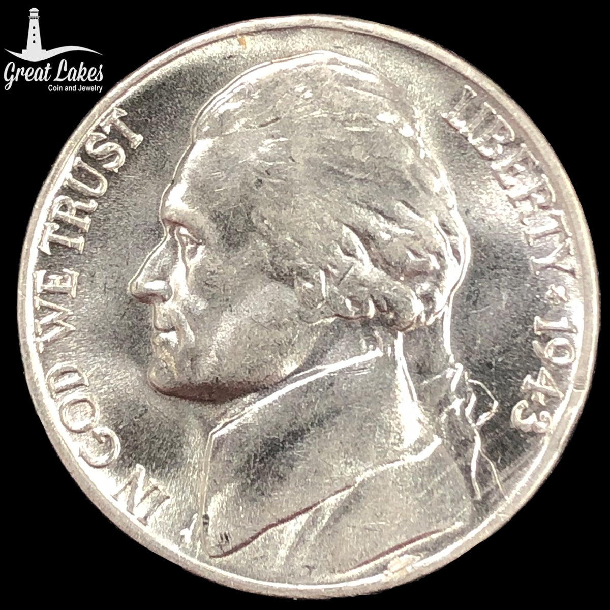 1943 Jefferson War Nickel (BU)