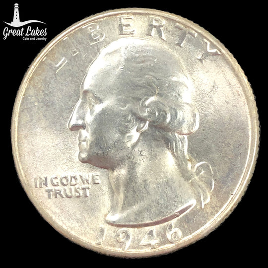 1946 Washington Quarter (BU)