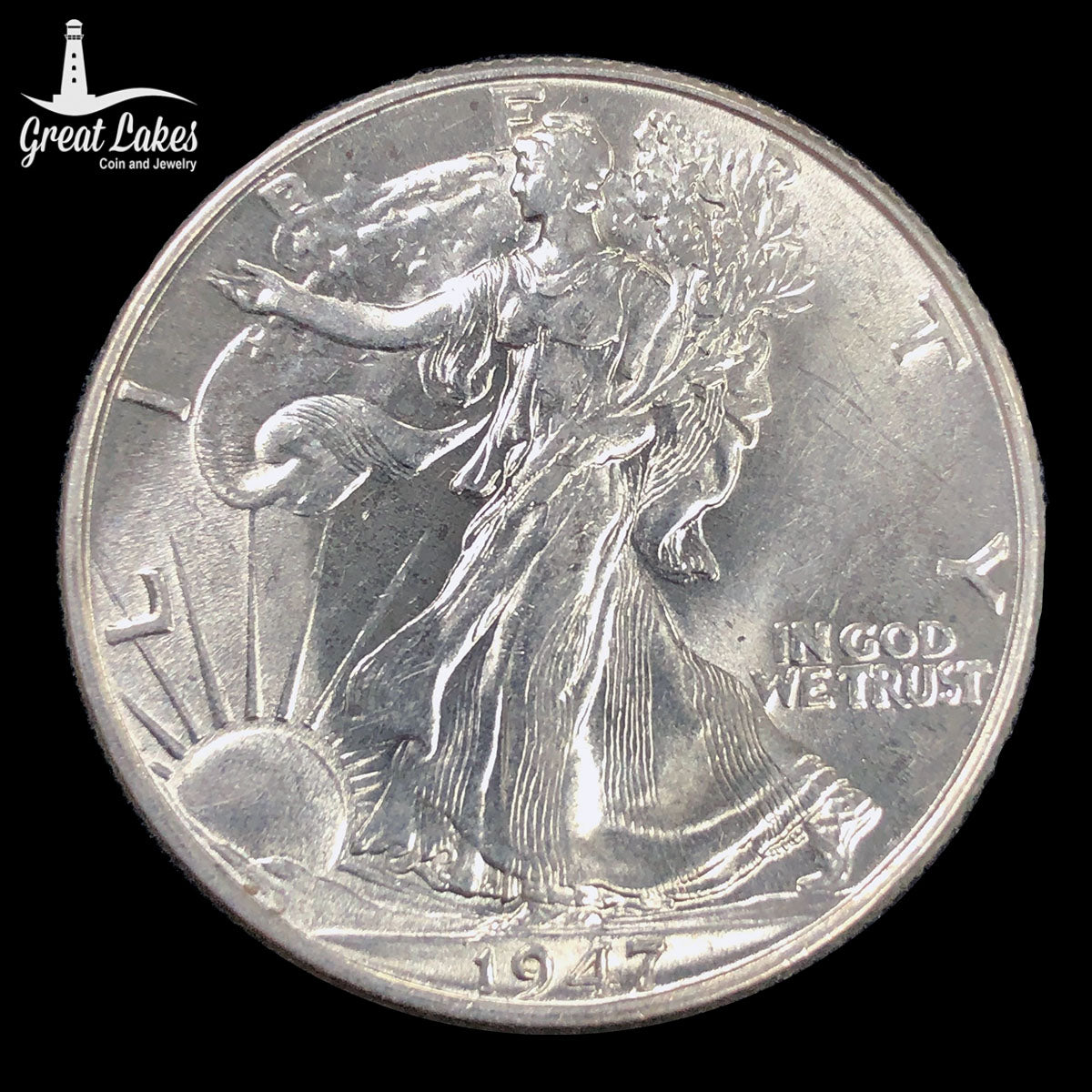 1947 Walking Liberty Half Dollar (AU)