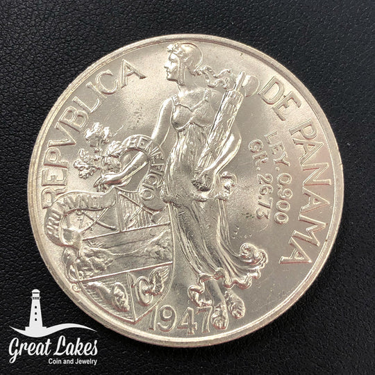 1947 Panama Balboa BU