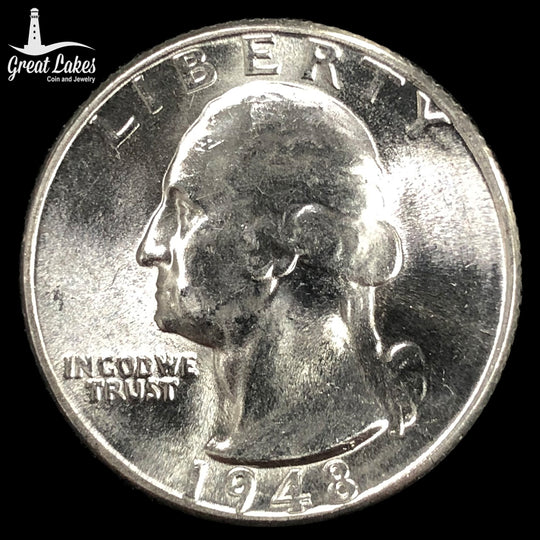 1948-D Washington Quarter (BU)