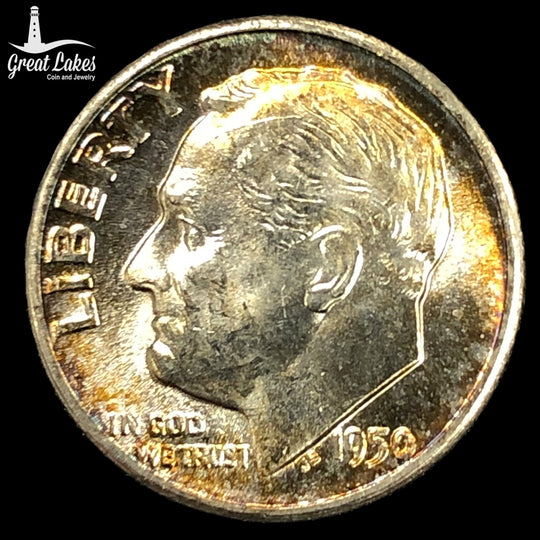 1950 Roosevelt Dime (BU)
