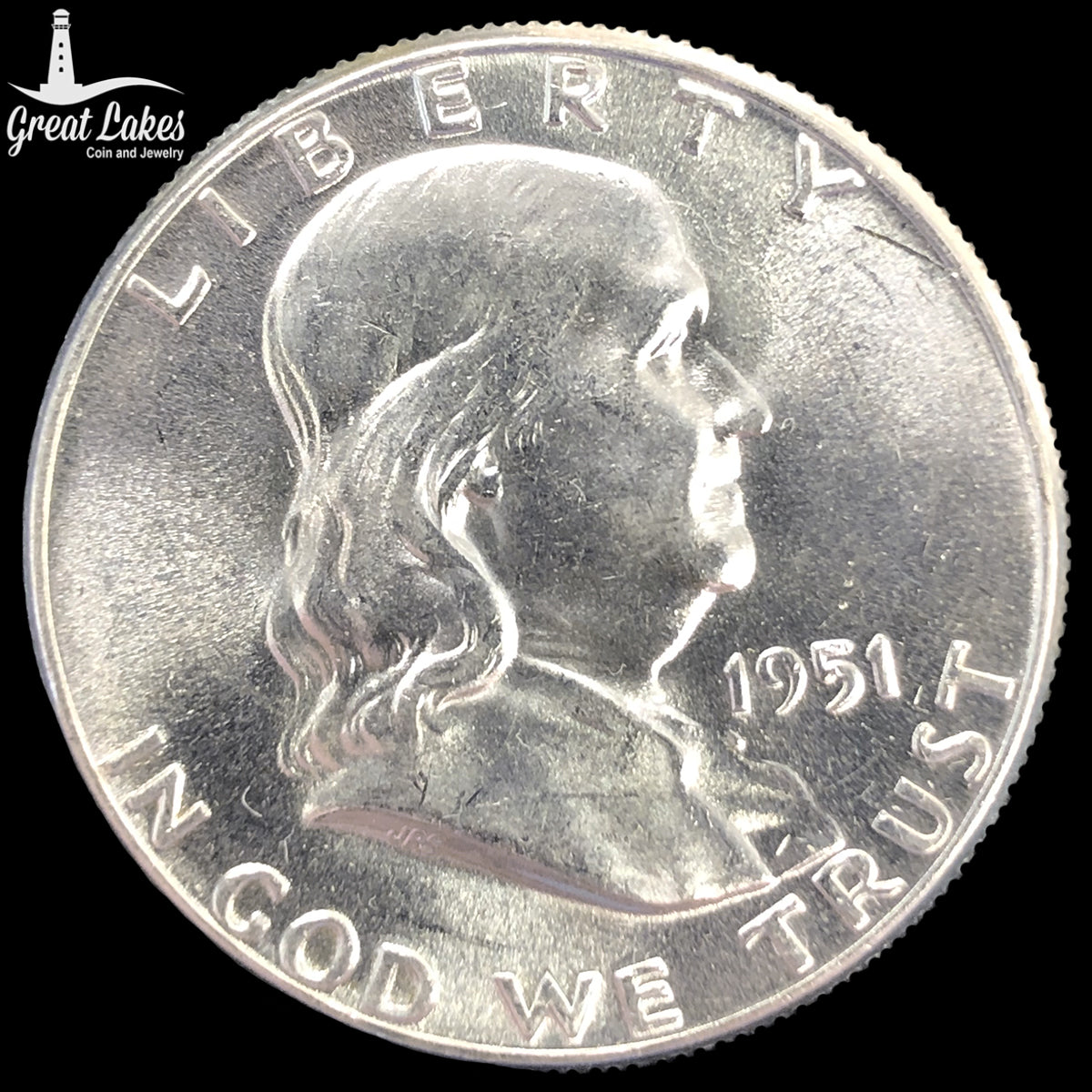 1951 Franklin Half Dollar (BU)