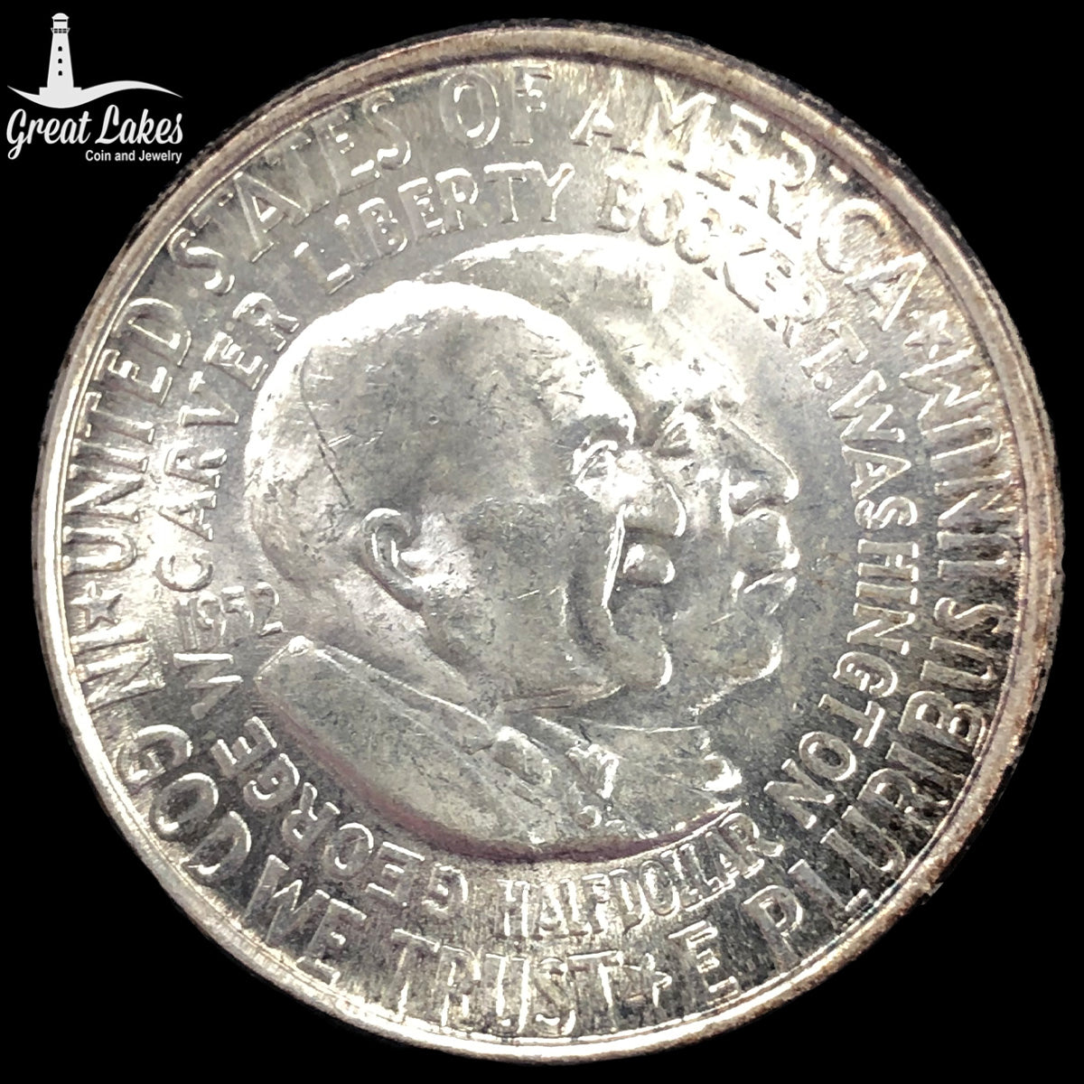 1952 Washington-Carver Commemorative Half Dollar (BU)
