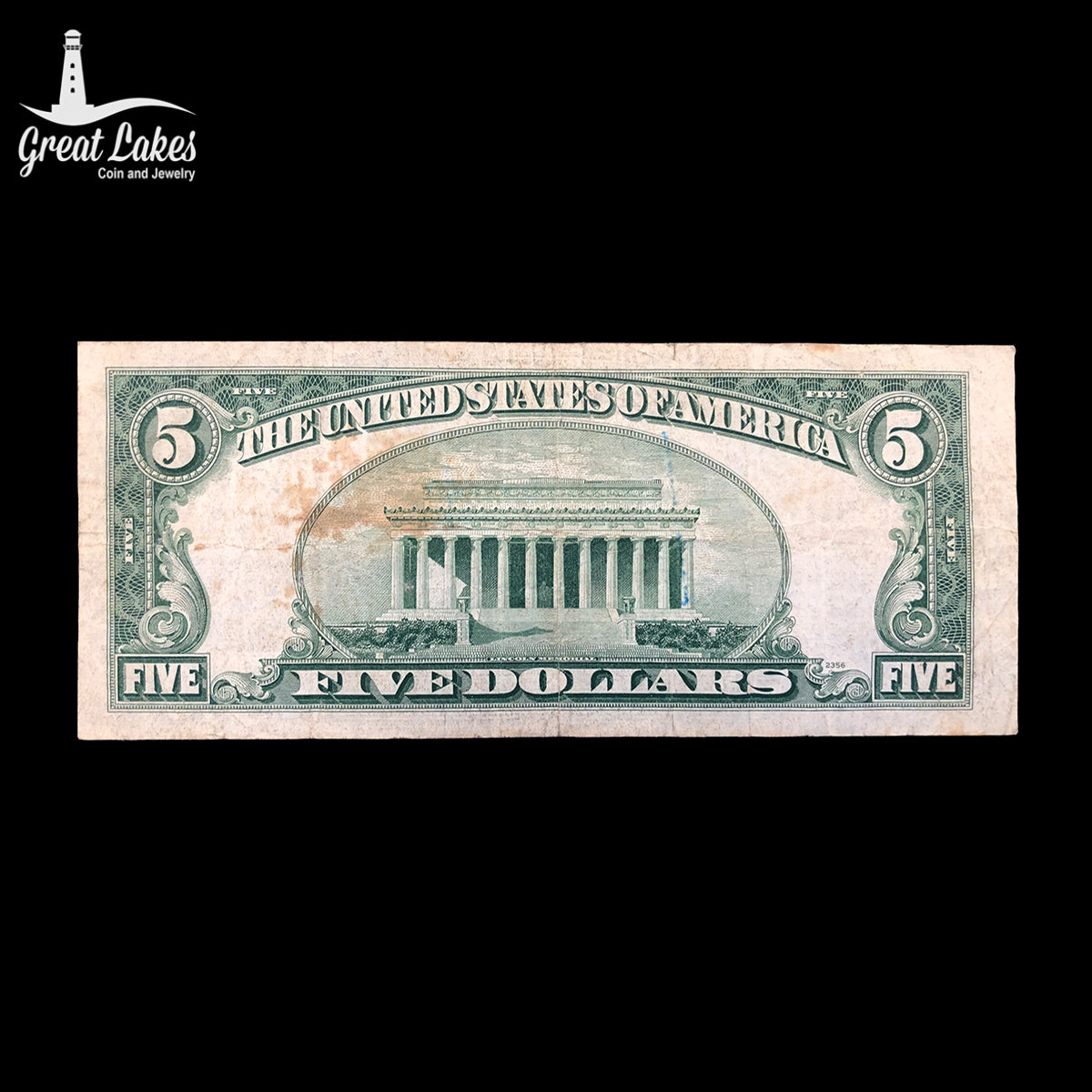 1953-A $5 Legal Tender (VF Details)