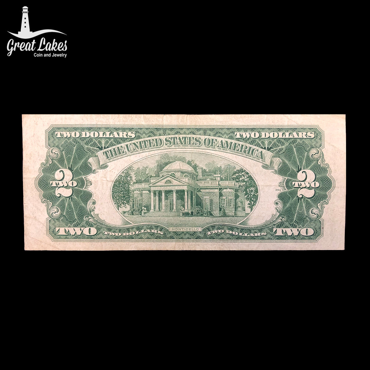 1953 C $2 Legal Tender Note (VF)