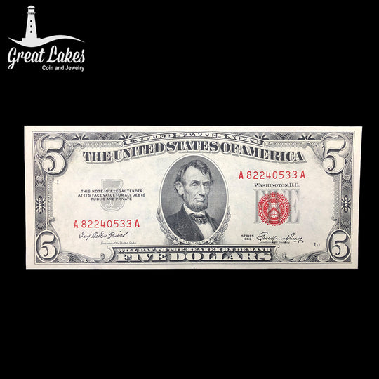 1953 $5 Legal Tender (CU)
