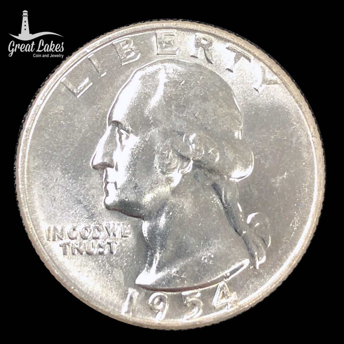 1954-D Washington Quarter (BU)