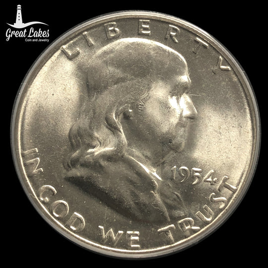 1954-S Franklin Half Dollar PCGS MS65