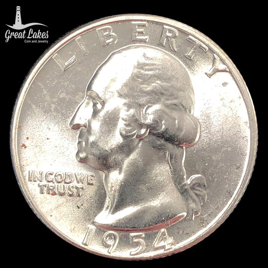 1954 Washington Quarter (BU)