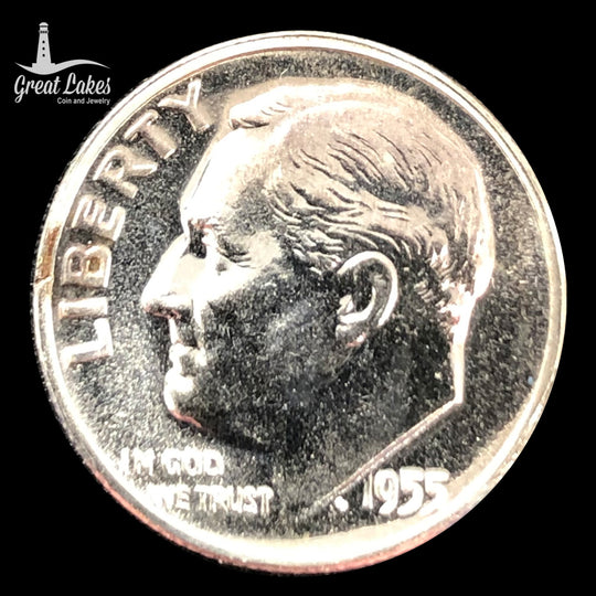 1955 Roosevelt Dime Proof