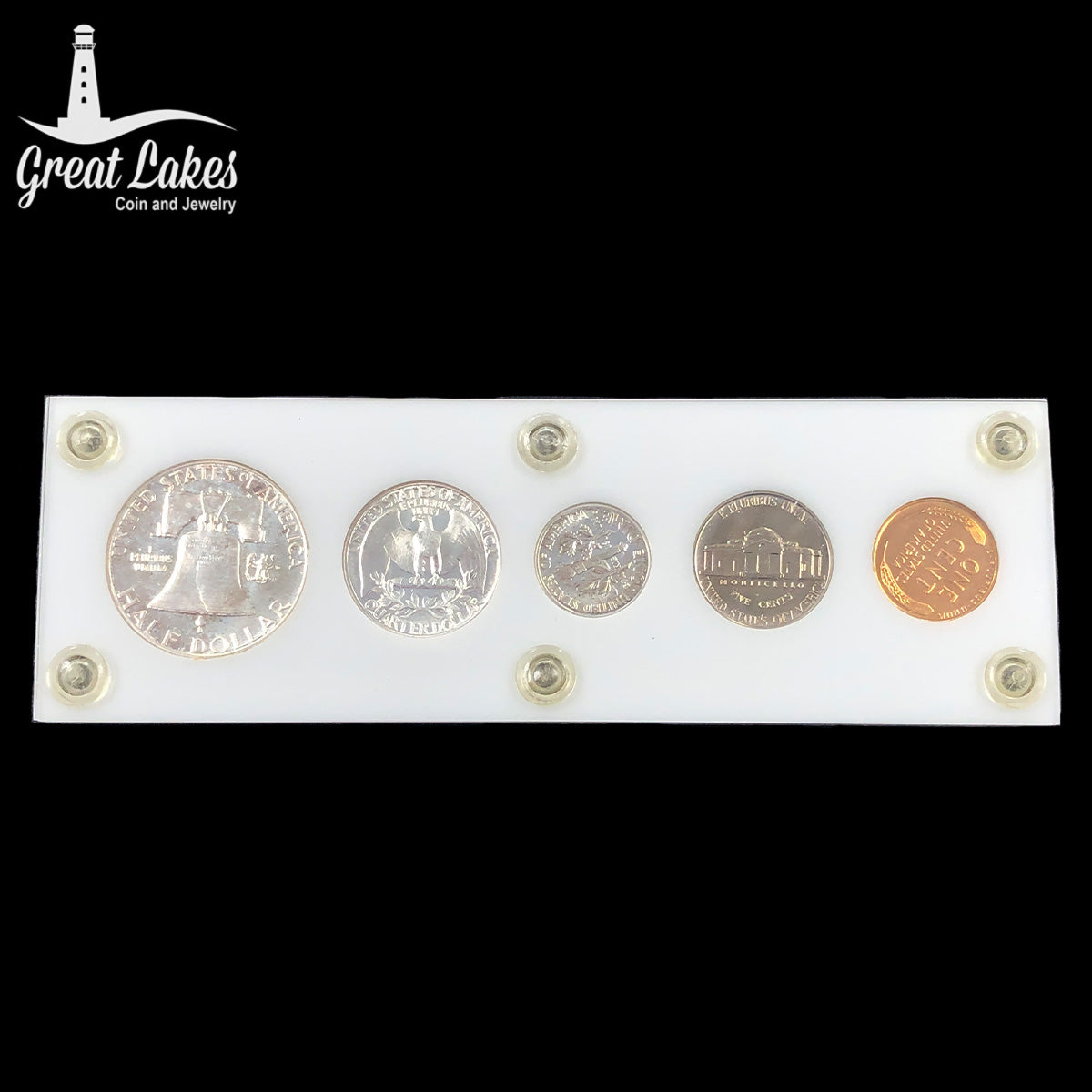1955 Silver Proof Set in Capital Plastic Holder