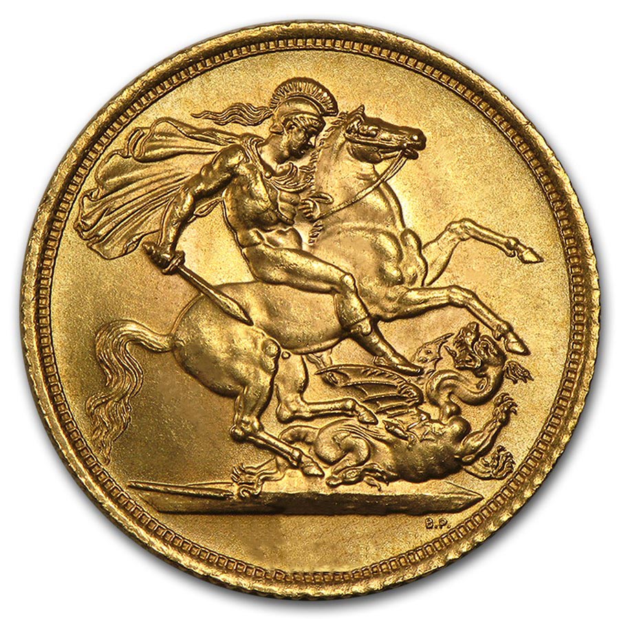 British Gold Sovereign BU