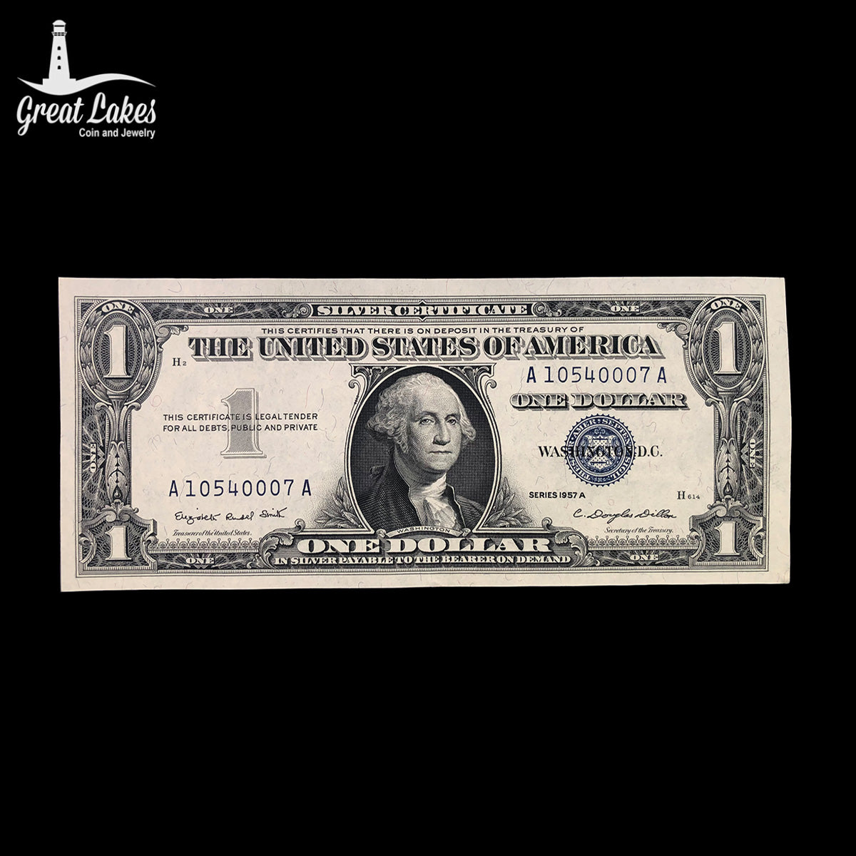 1957 A $1 Silver Certificate (XF)
