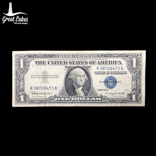 1957-B $1 Silver Certificate (VF)
