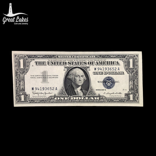 1957 B $1 Silver Certificate (XF)