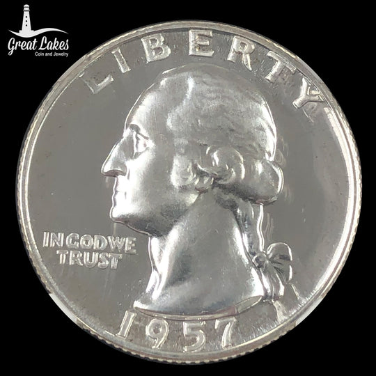 1957 Washington Quarter NGC PF68
