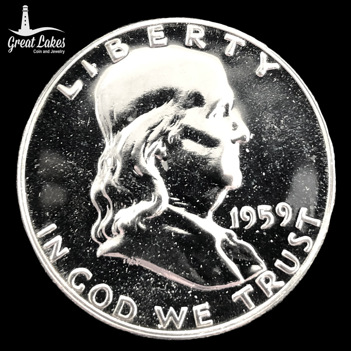 1959 Franklin Half Dollar Proof