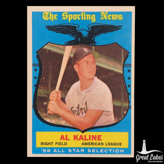 1959 Topps All-Star Al Kaline Card #562