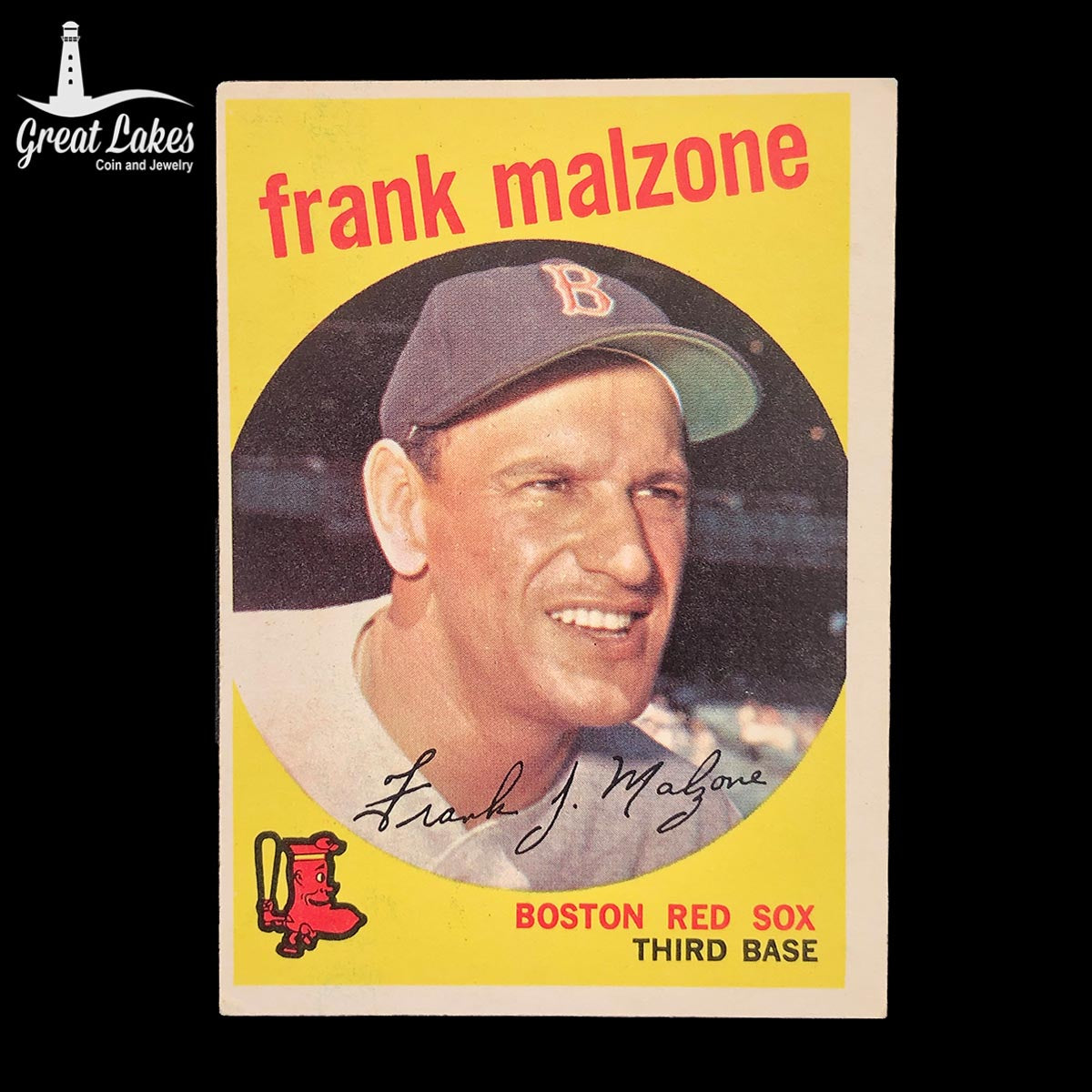 1959 Topps Frank Malzone Card #220