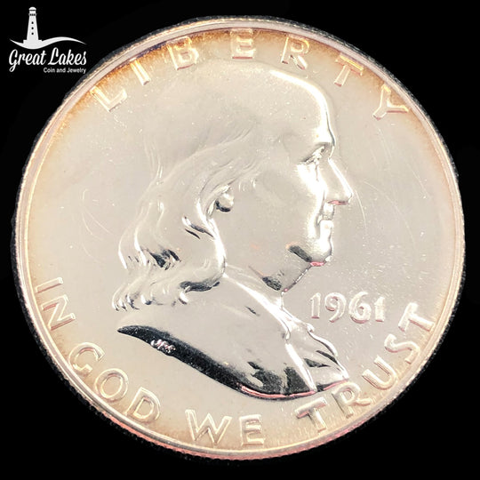 1961 Franklin Half Dollar Proof