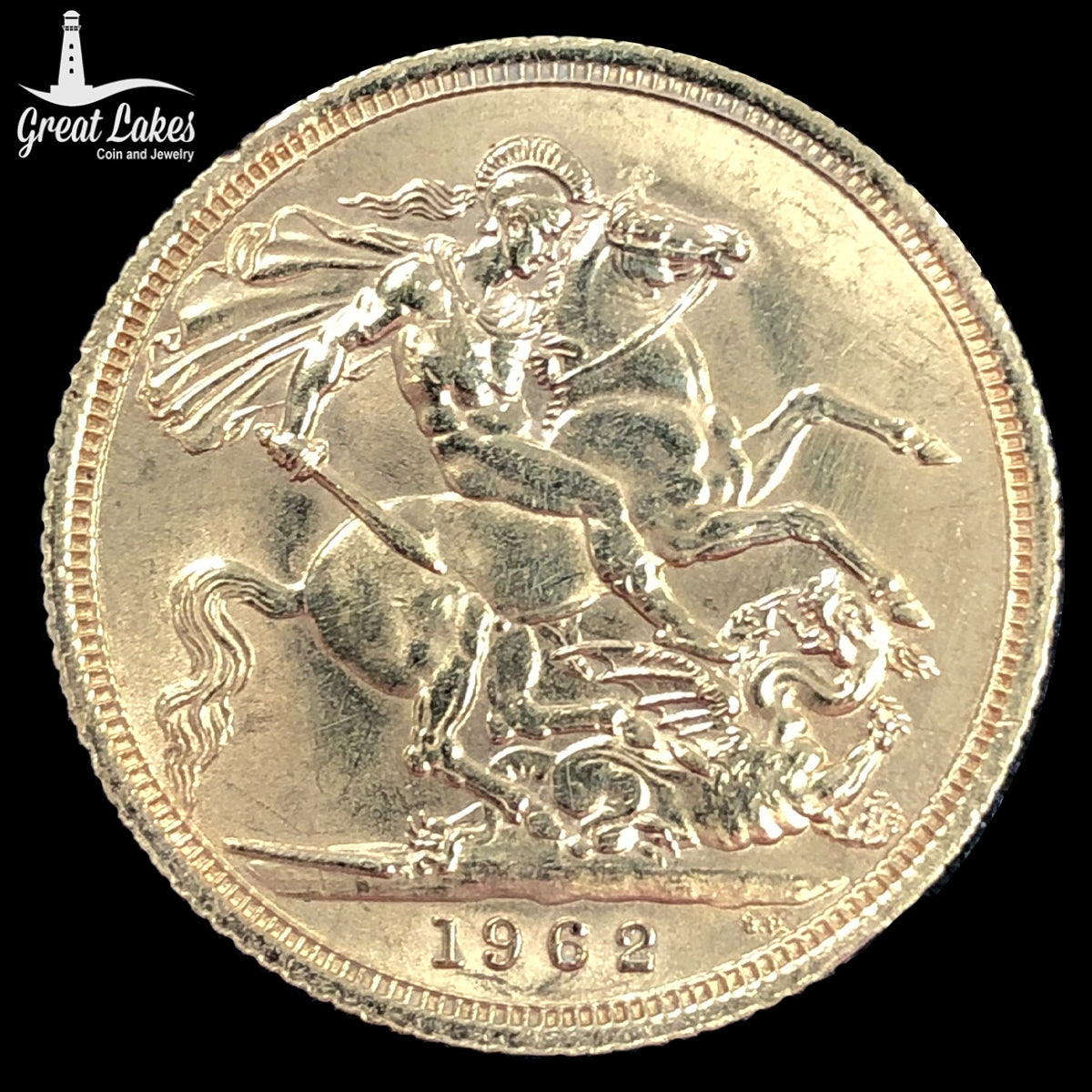 1962 British Gold Sovereign (Ex Jewelry)
