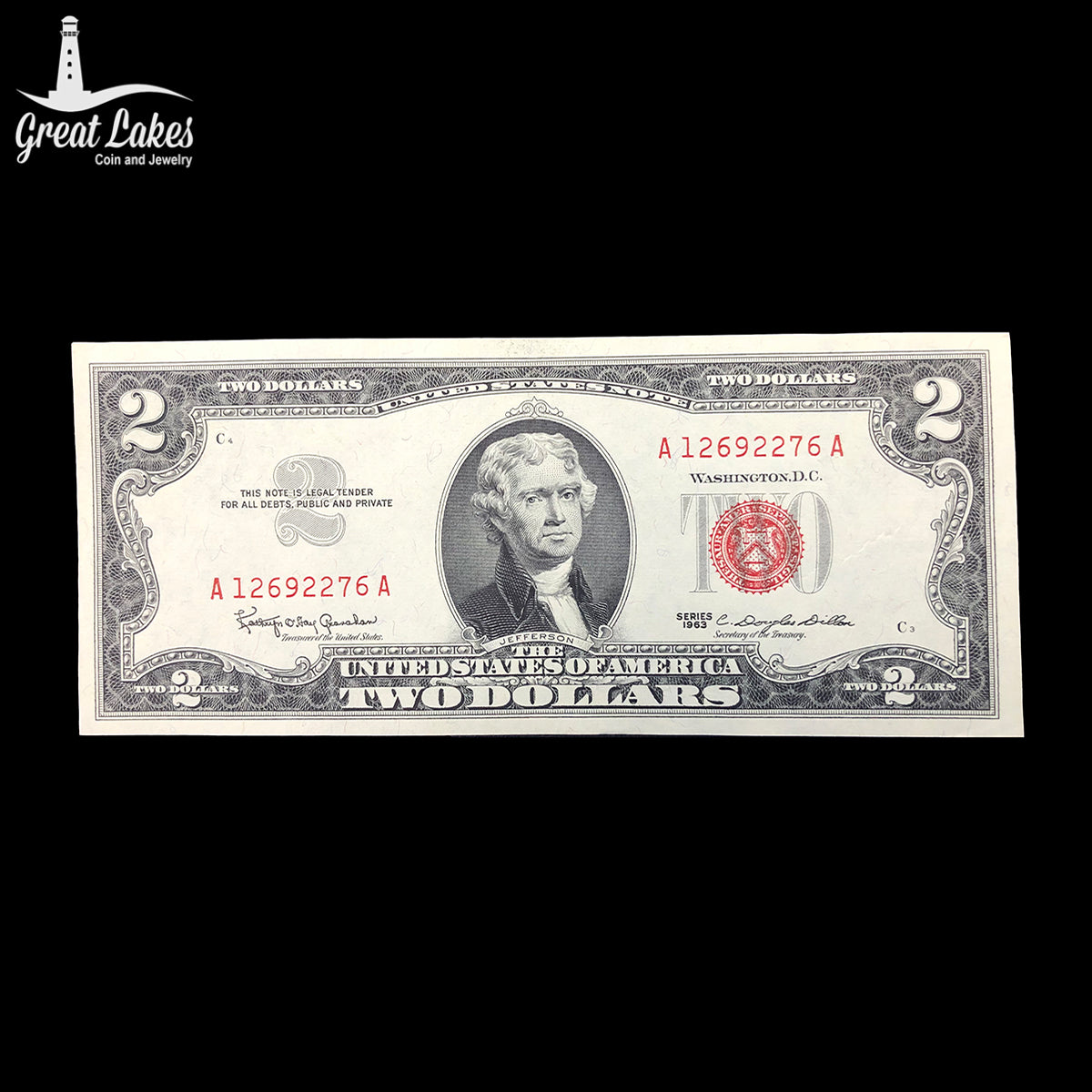 1963 $2 Legal Tender (CU)