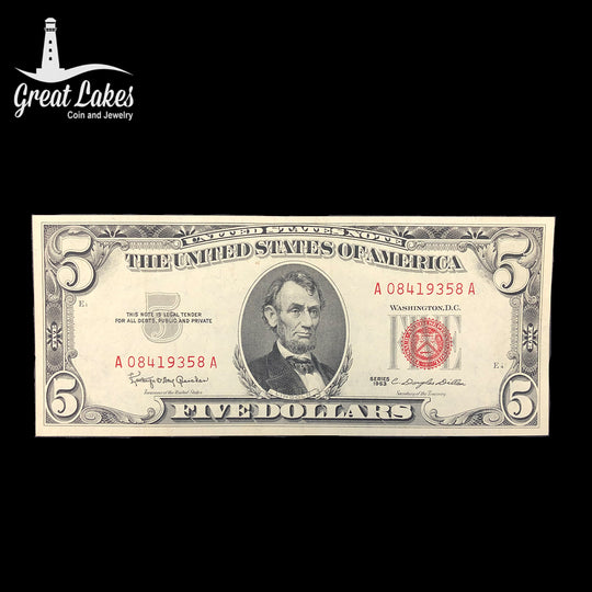 1963 $5 Legal Tender (AU)